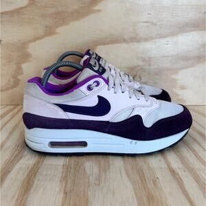 Nike - Air Max 1 - Trainer Shoes - Grand Purple - Women's - 8.5 - 319986-610